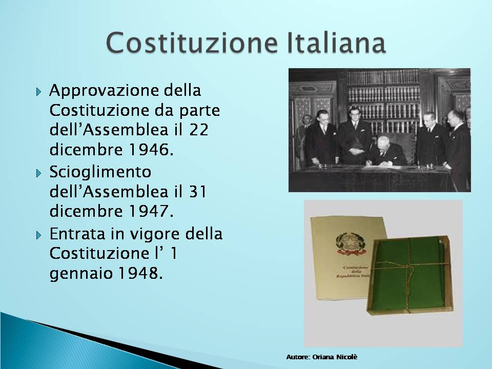 Pillole di Costituzione - 2