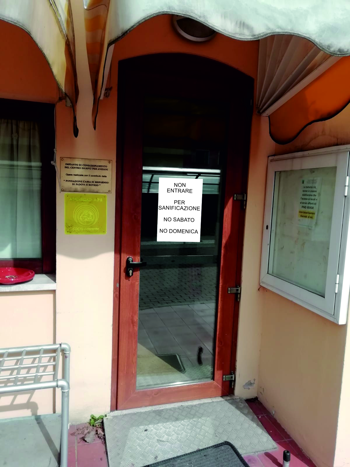 Sanificazione anno 2020