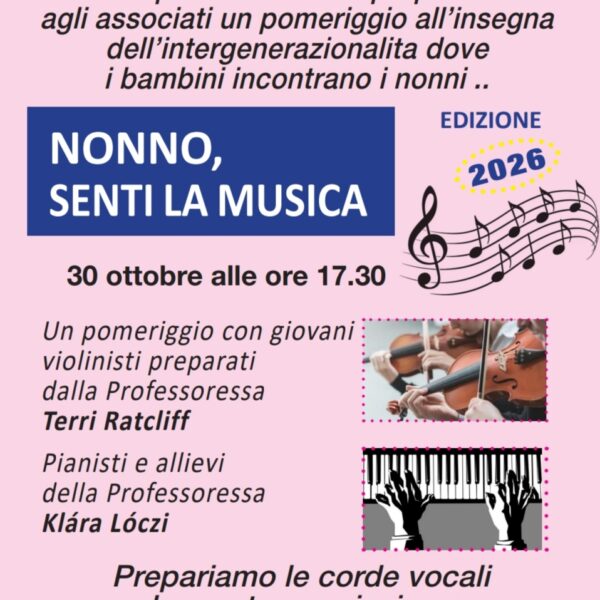 Nonno senti la musica